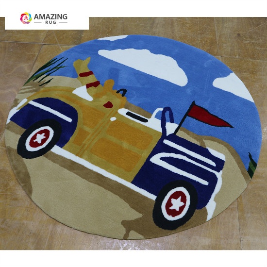 Die Cut Custom Deisgn Carpet